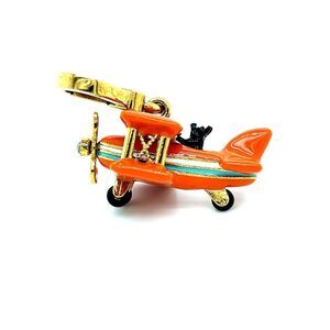 Juicy Couture Yorkie Airplane Traveler Charm